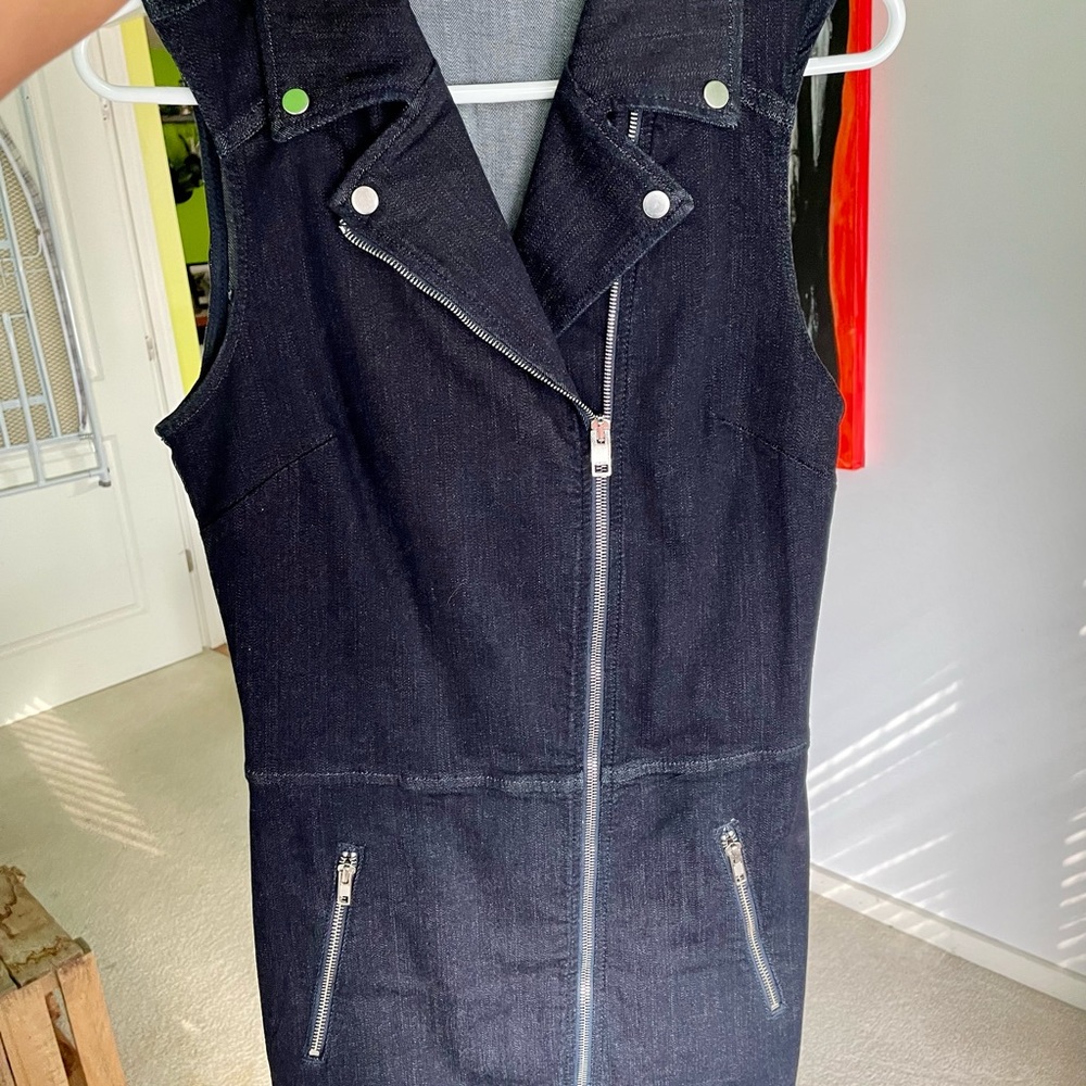 Diesel Moto Zip Jean Dress